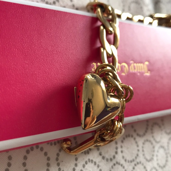 Juicy Couture Gold Heart Starter Bracelet - Picture 6 of 9